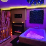 Formule après-midi le Donjon de la Tentation à Bavay, appartement Love room